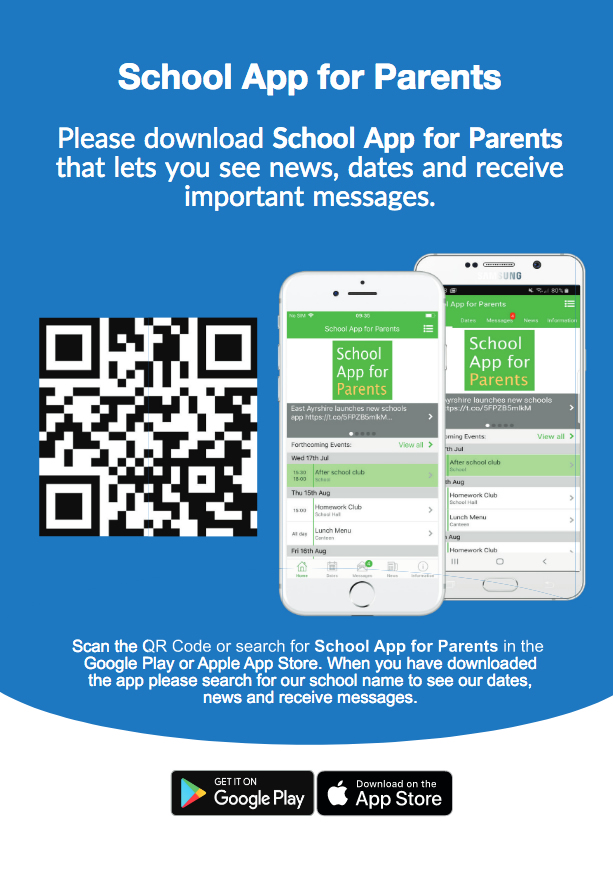 Download our school app