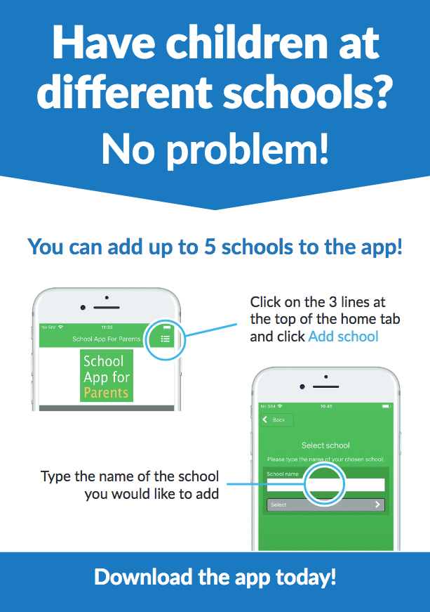 Download our school app